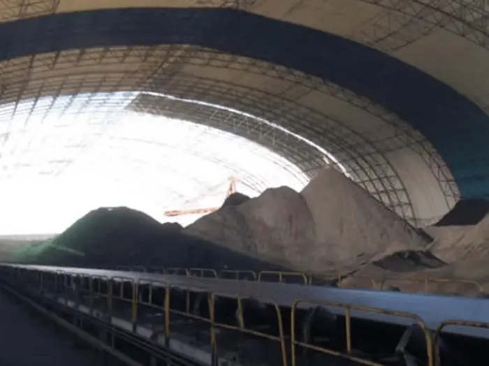 怒江煤棚料仓网架