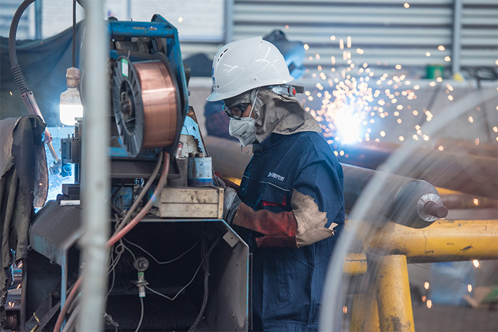 怒江网架焊接车间